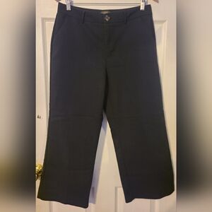 Crosby women’s black columnist career works casual pants Size 10